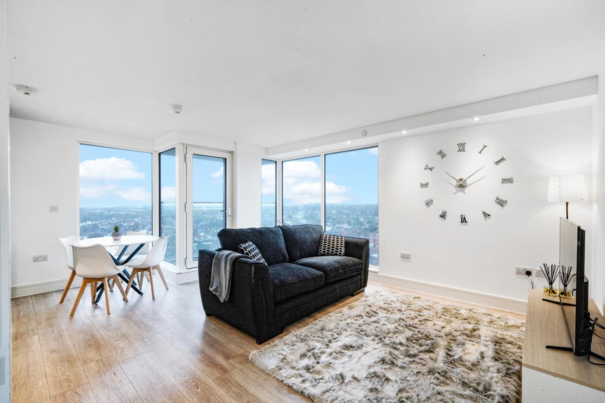 Luxury Apartment With Stunning Views On 10Th Floor Edgware Buitenkant foto